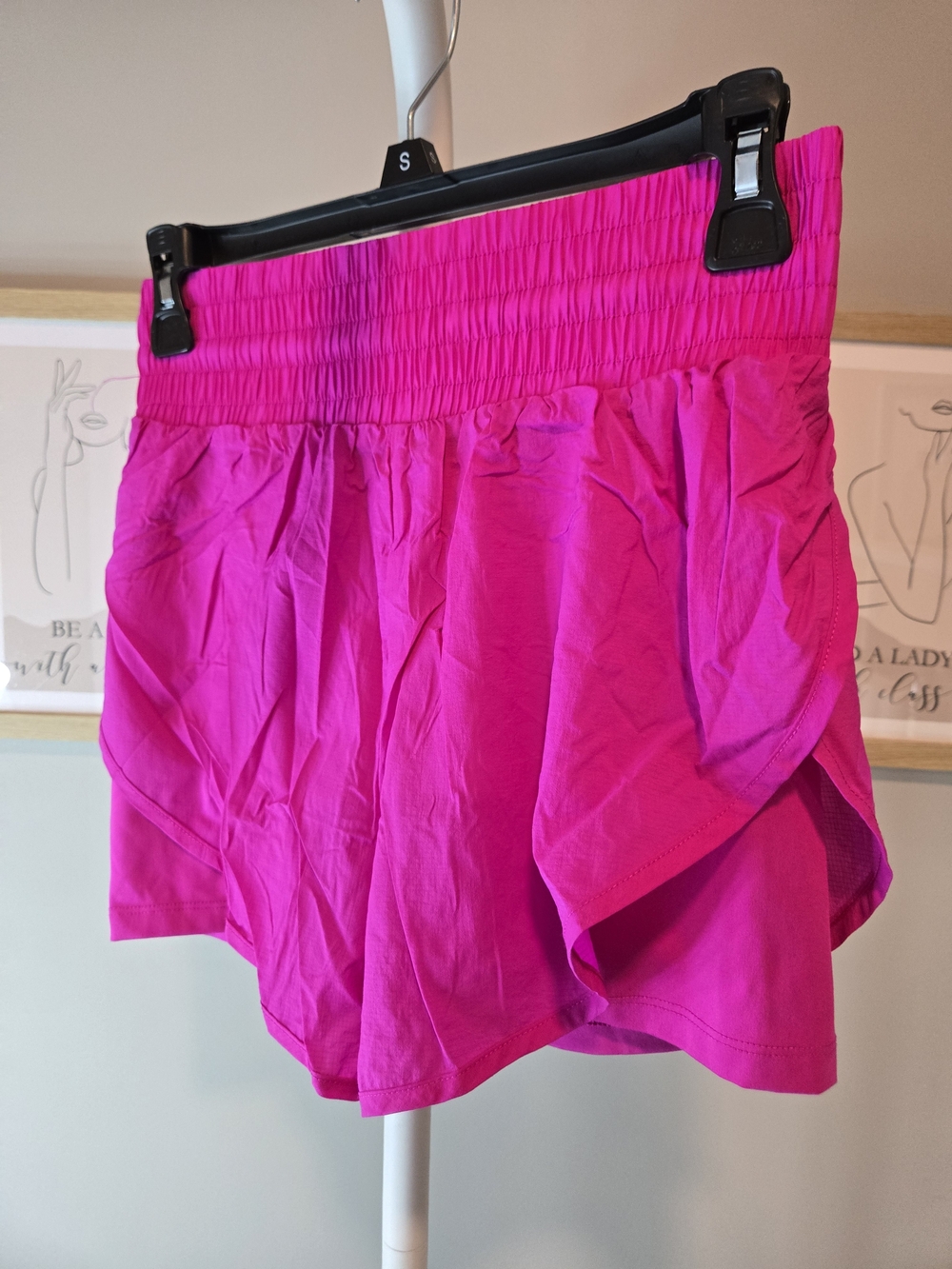 NWOT Women’s High-Waist Athletic Shorts - Hot Pink